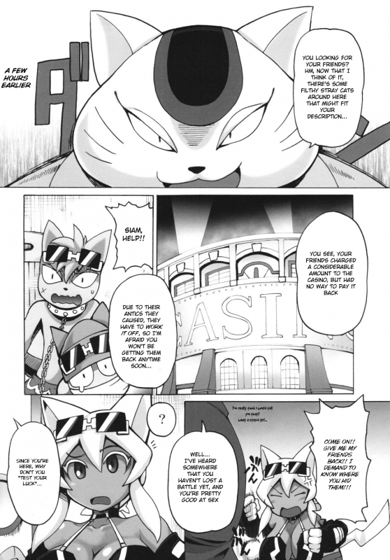 (C87) [Shimanto Seiryuu (Shimanto Youta)] Nekoneko Fight Nisarame (Kaiten Mutenmaru) [English] [BSN]_03