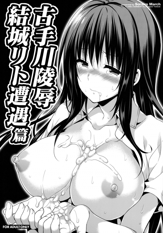 (C87) [Sorairo March (Narusawa Sora)] Kotegawa ryoujoku - Yuuki Rito souguuhen (To LOVE-Ru)_00