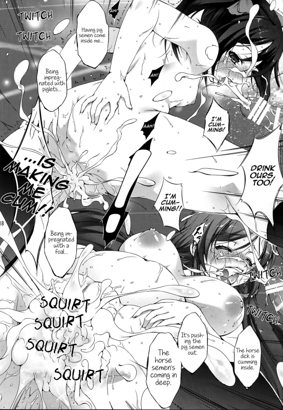 (C87) [Takane no Hanazono (Takane Nohana)] Jyuukan Live!  Beastiality Live! (Love Live!) [Engl_16