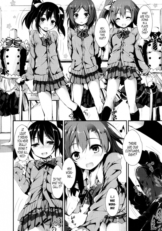 (C87) [Yagisaki Ginza (Yagami Shuuichi)] Working!! (Love Live!) [English] [LasXeno]_08