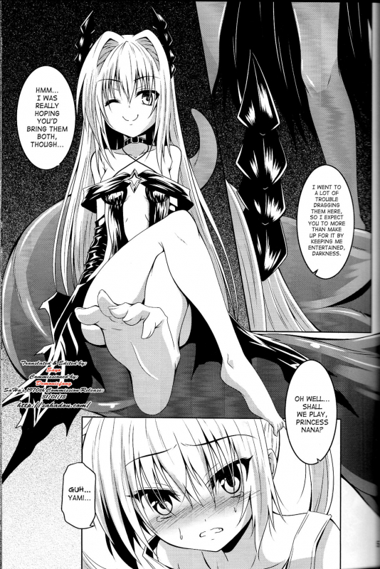 (C87) [Yoru no Benkyoukai (Fumihiro)] trance II (To LOVE-Ru Darkness) [English] [SaHa]_02