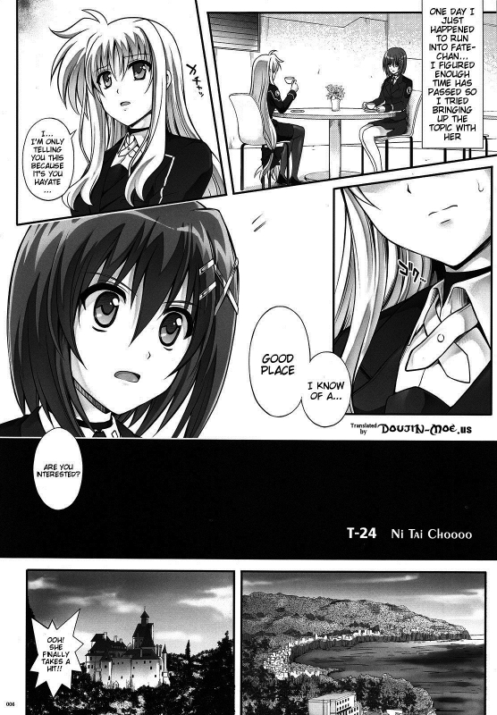 (C88) [Cyclone (Izumi, Reizei)] T-24 2 Tai Choooo (Mahou Shoujo Lyrical Nanoha) [English] {doujin-moe_04