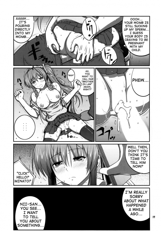 (C88) [Datenshi no Ana (Decarabia)] SHE BLOOMS AT NIGHT (Akaneiro ni Somaru Saka) [English] [shakugan_16