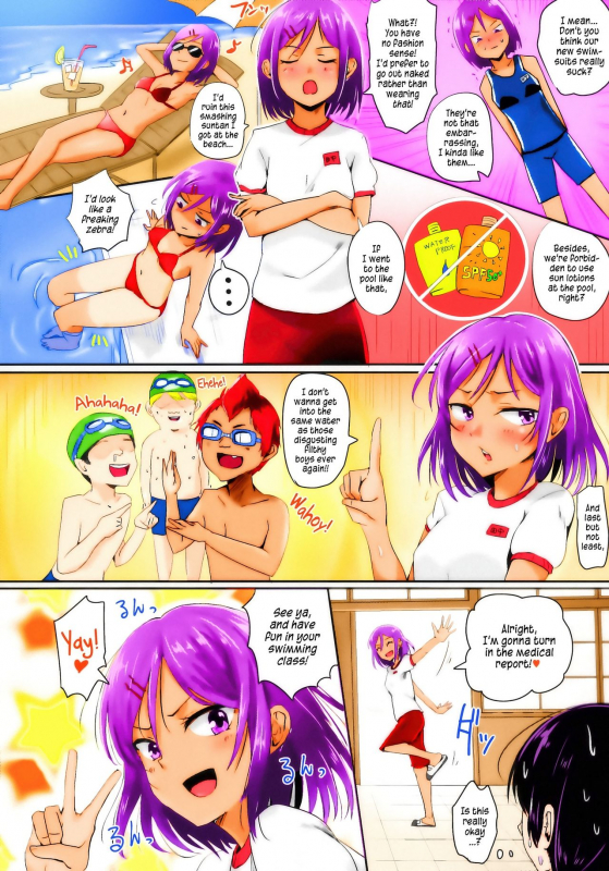 (C88) [H-SQUAD (Guglielmo)] Zenra de Suiei no Jugyou!!  Naked Swimming Class!! [English_02