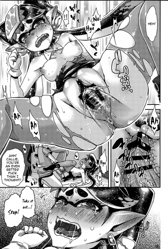 (C88) [Hanairogaeru (Kitsuneko Anko)] Ika no Seitai Chousa Houkokusho (Splatoon) [English] {thetsuuyak_11