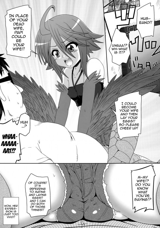 (C88) [Kamepotel (Izuki Jirou)] Harpy ga Tonari ni Iru Nichijou (Monster Musume no Iru_05