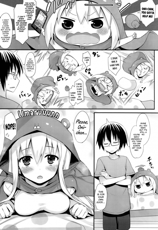 (C88) [Mugenkidou A (Tomose Shunsaku)] U.M.R! (Himouto! Umaru-chan) [English] [YQII+TV]_07