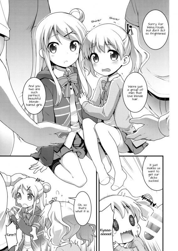 (C88) [Rotary Engine (Kannazuki Motofumi)] Iroiro Ikuiku (Kiniro Mosaic) [English] [Doki Fansubs]_02