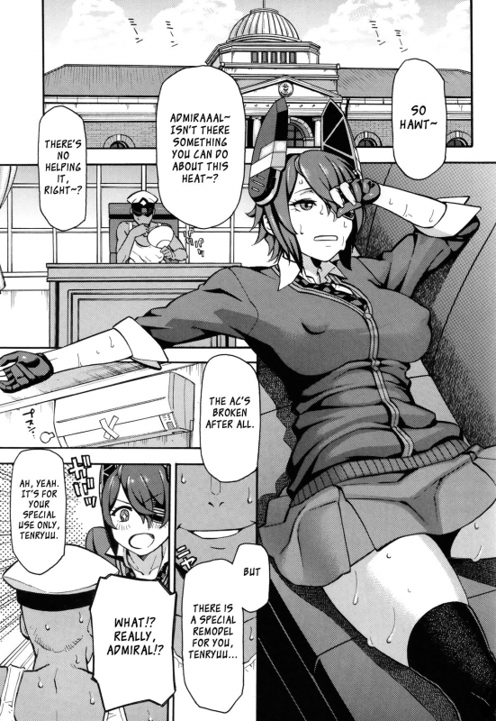 (C88) [SOLID AIR (Zonda)] Asedaku Tenryuu (Kantai Collection -KanColle-) [English] [XCX Scans]_01