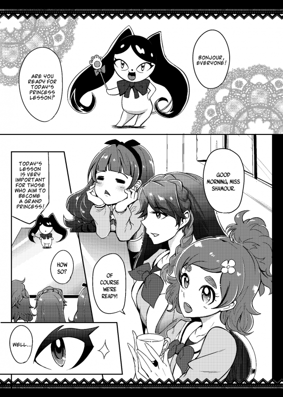 (C88) [SOUND MILK (Otochichi)] Princess Sakusei Lesson (Go! Princess PreCure) [English] [mai_01