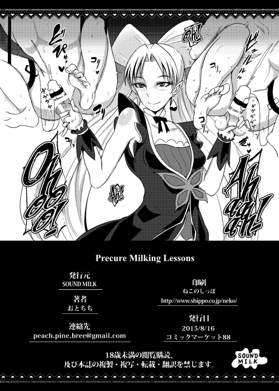 (C88) [SOUND MILK (Otochichi)] Princess Sakusei Lesson (Go! Princess PreCure) [English] [mai_24