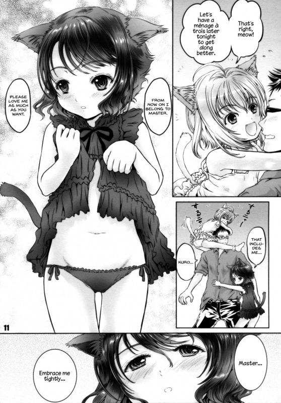 (C88) [Shiawase Manjuu (Shiawase 1500)] Nyan Nyan Daisuki!! [English] [Rin]_09