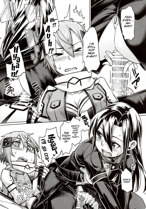 (C88) [Shichimen Soka (Sexyturkey)] Sogekishu ni Osiri Ijirareru Hon (Sword Art Online) [English] [SMD_10