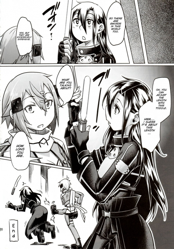 (C88) [Shichimen Soka (Sexyturkey)] Sogekishu ni Osiri Ijirareru Hon (Sword Art Online) [English] [SMD_19