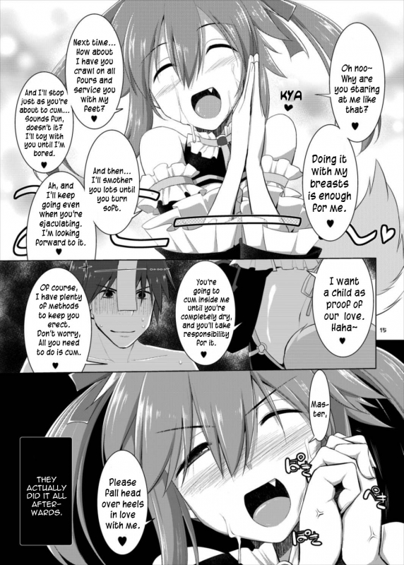 (C88) [TOYBOX, Kujira Logic (Kurikara, Kujiran)] Goshujin-sama Oppai desu yo!! 4 (FateEXTRA_14