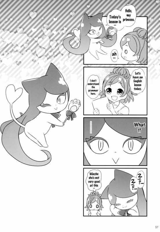 (C88) [Yamada Ichizoku. (Fukurokouji, Mokyu)] Seidorei Senki (Go! Princess PreCure) [English] {douj_53