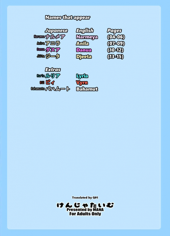 (C89) [Kenja Time (MANA)] Gentle Blue Fantasy (Granblue Fantasy) [English] [q91]_18