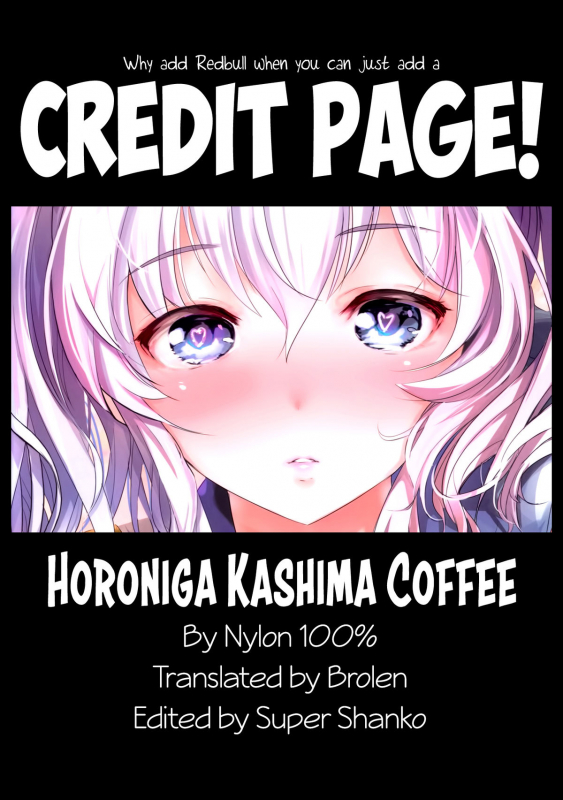 (C89) [Nylon 100% (Nylon)] Horoniga Kashima Coffee (Kantai Collection -KanColle-) [English] {Brolen}_30