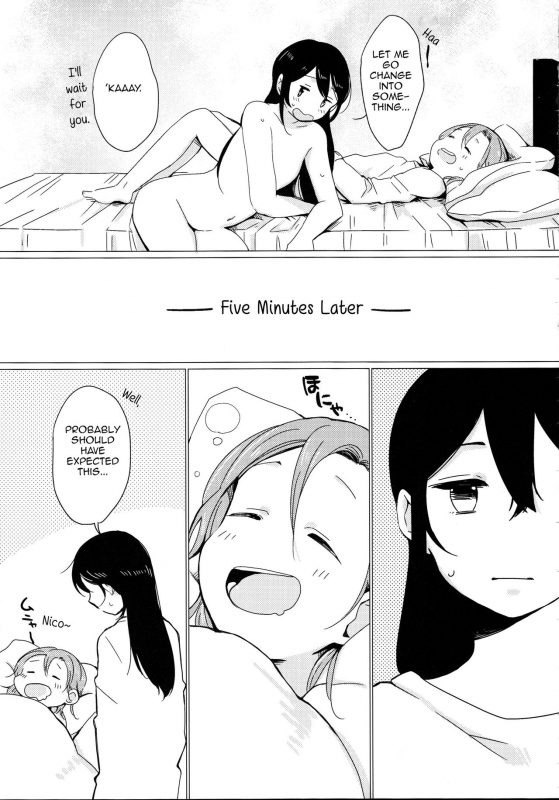 (C89) [Shobocon (Kitamura Tooru)] Nico-chan ga Ecchi da!  Nico's Thirsty! (Love Live!)_24