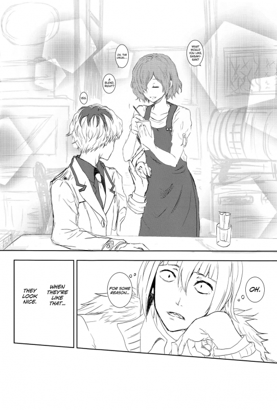 (C89) [Somnium (Kisaragi Ao)] Innocent Blue - Before Sunrise (Tokyo Ghoul) [English] [biribiri]_05