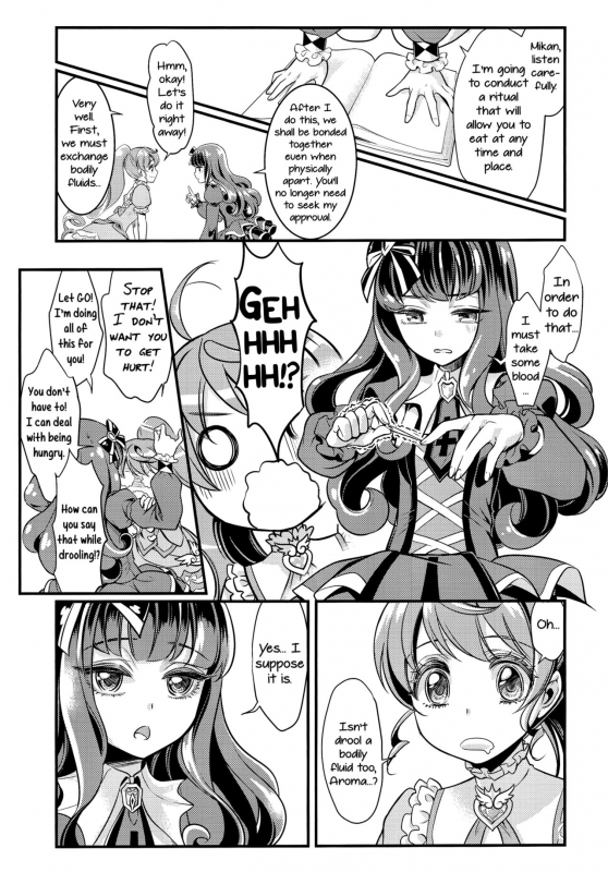 (C89) [Soramimi (Mytyl)] Devi & En Chu (PriPara) [English] [Yuri-ism]_04