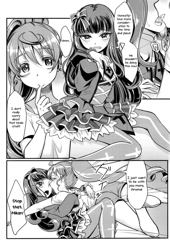 (C89) [Soramimi (Mytyl)] Devi & En Chu (PriPara) [English] [Yuri-ism]_12
