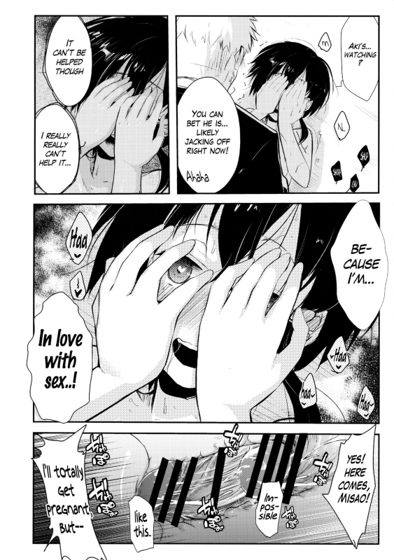 (C89) [TWILIGHT DUSK (Aya)] Netorarekko ~Misao no Shinjitsu~ [English] {Mant}_38