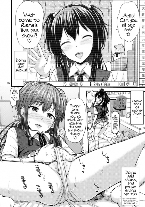 (C89) [Tsu ga Mittsu. (Tsuttsu)] OshiNama!  Live Pee Show! [English] [ATF]_02