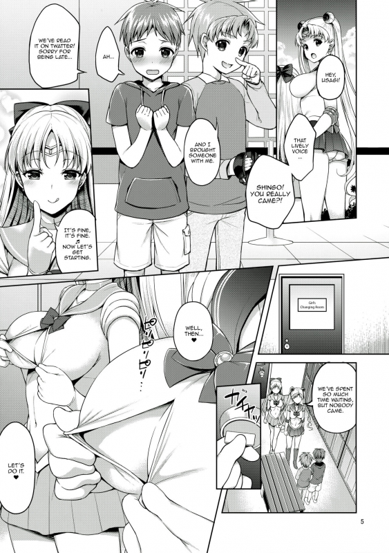 (C90) [Akapenguin (Asahina Hikage)] VENUS & MOON FREAK (Bishoujo Senshi Sailor Moon) [English] [cc0dy_03