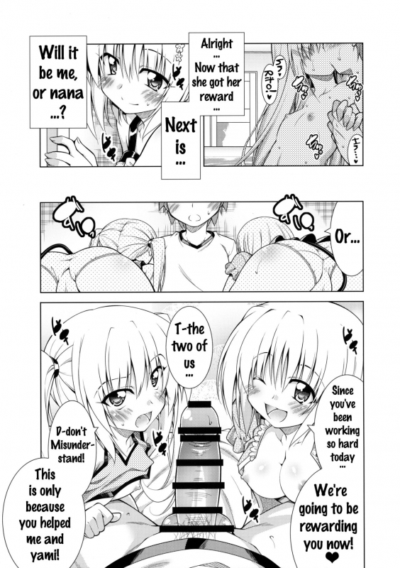 (C90) [BBG (Aoi Mikan)] Rito-san no Harem Seikatsu 4 (To LOVE-Ru Darkness) [English] {doujins.com}_14