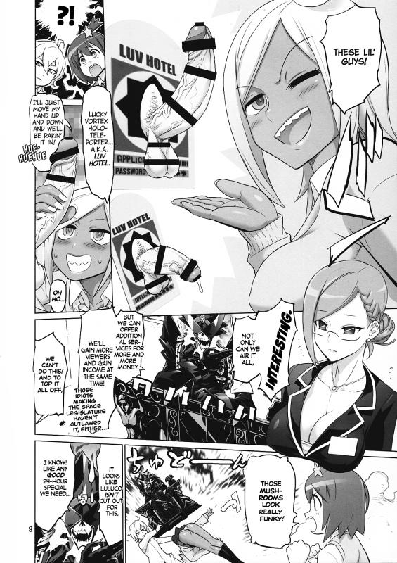 (C90) [Digital Accel Works (INAZUMA)] SAVE THE WORLD 24 (Space Patrol Luluco) [English]_06