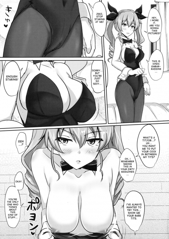 (C90) [Hakuginmokusei (Poshi)] Anchovy Nee-san White Sauce Zoe (Girls und Panzer) [English] [desudesu]_13