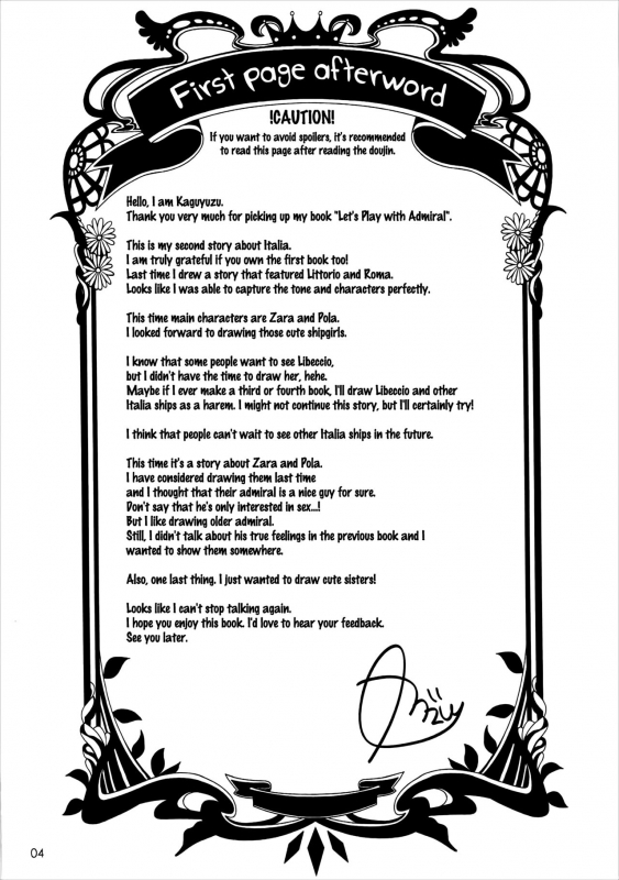 (C90) [Ichigo Pants (Kaguyuzu)] Teitoku-san to Asobimasho - Let's pl_02