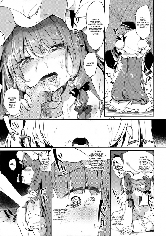 (C90) [Kedama Gyuunyuu (Tamano Kedama)] Karakuchi Patchouli-sama  Scathing Patch_09