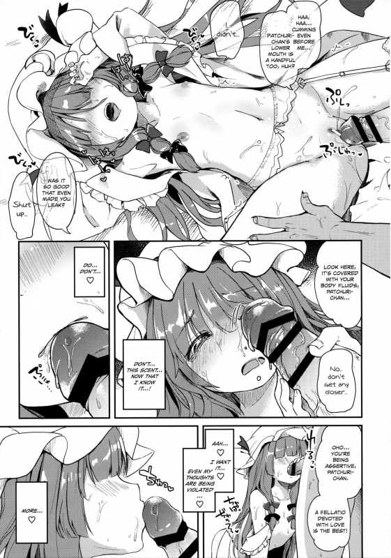 (C90) [Kedama Gyuunyuu (Tamano Kedama)] Karakuchi Patchouli-sama  Scathing Patch_15