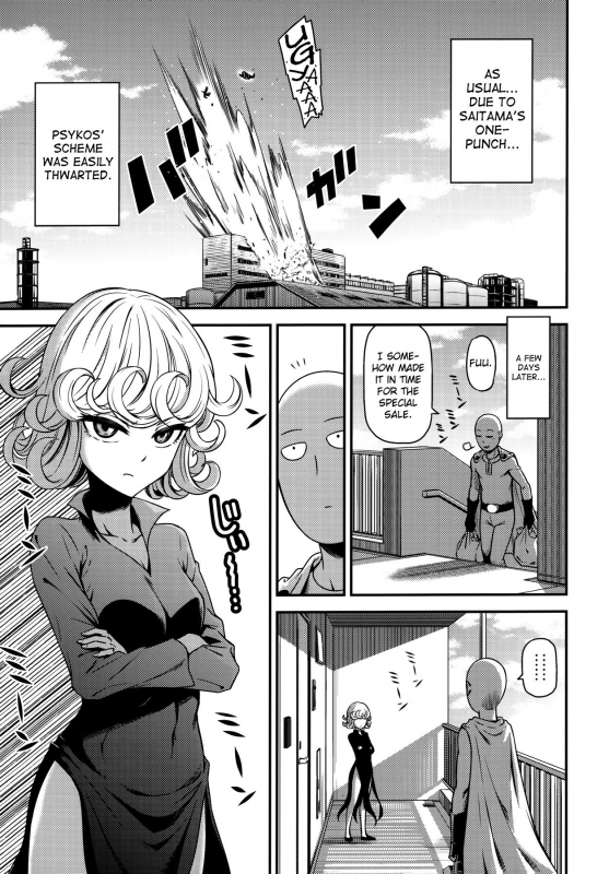 (C90) [Kiyosumi Hurricane] ONE-HURRICANE 4 (One Punch Man) [English] [Doujin-moe.us]_01