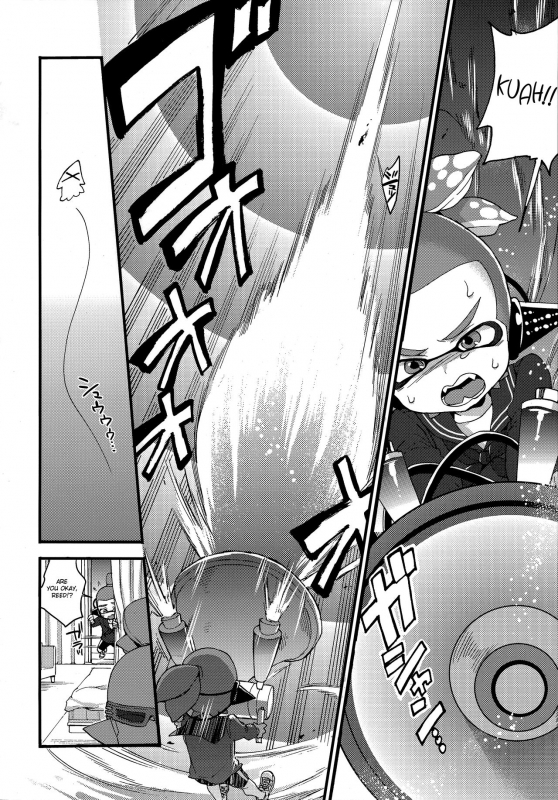 (C90) [Koniro Drops (Morishima Kon)] Oji-san to, 30 Sazae de Hitoban Dou (Splatoon) [English] {Shotac_26