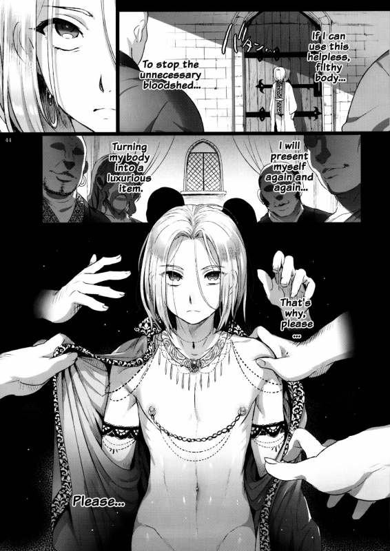 (C90) [Kuromisa Kaijou (Ikezaki Misa)] Niedenka - Sacrifice Prince (Arslan Senki) [English] {doujins._42