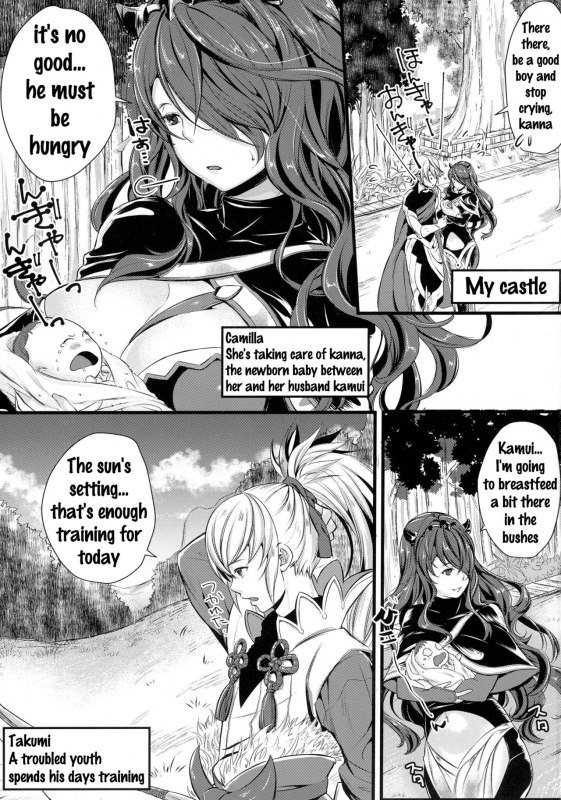 (C90) [K☆H (KH)] Torawareshi Hitomi (Fire Emblem if) [English] {doujins.com}_01