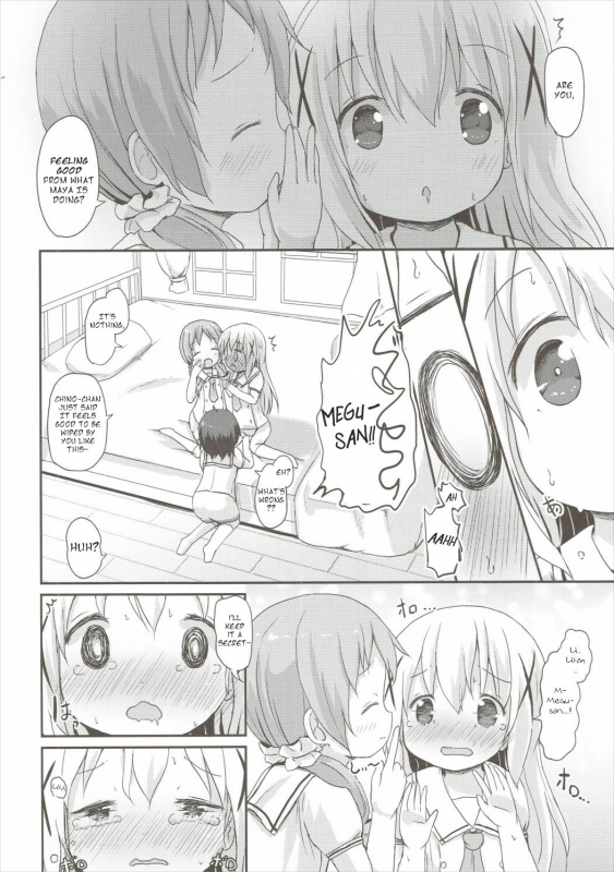 (C90) [Netekuras (Lolisin)] Moshikashite, Chino-chan Onesho Shichatta no 2 (Gochuumon wa Usag_24