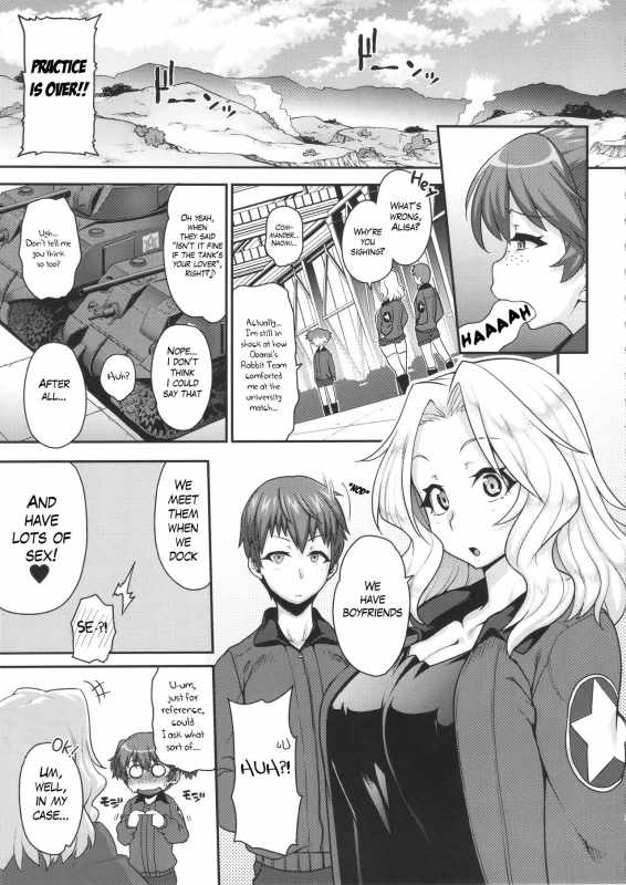 (C90) [ROJIURA JACK (Jun)] Go Ahead!! Kore ga Watashi no Doctrine (Girls und Panzer) [English_03
