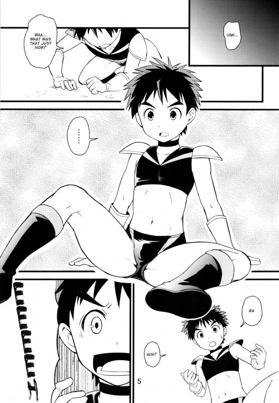 (C90) [SideM (Miyamoto Ikusa)] Ikinari Hero [English] [Shotachan]_03