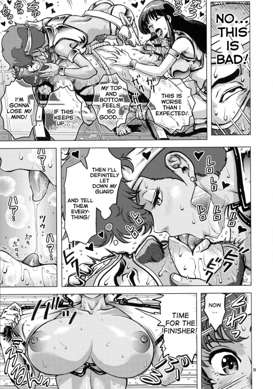 (C90) [Skirt Tsuki (keso)] Shouwa no Doero Pair (Dirty Pair) [English] [desudesu]_08