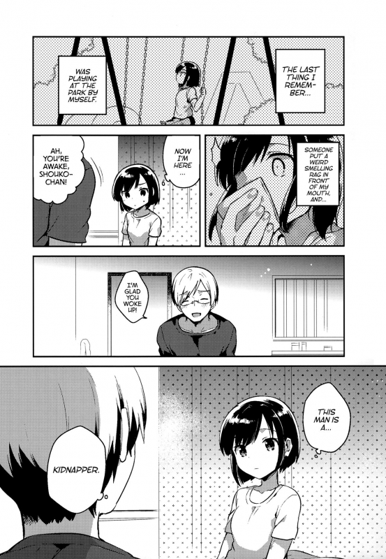 (C90) [Squeeze Candy Heaven (Ichihaya)] Kanojo ga Aishita Kidnapper  The Kidnapper She Loved [Engl_03