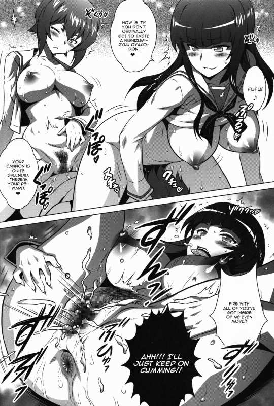 (C90) [Yorokobi no Kuni (JOY RIDE)] Yorokobi no Kuni Vol. 27 Ura Nishizumi-ryuu (Girls _15