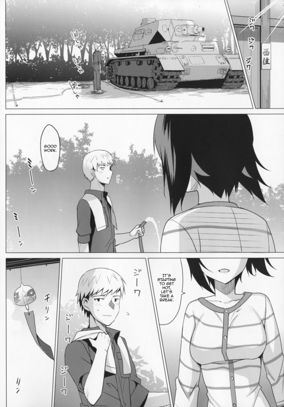 (C90) [abgrund (Saikawa Yusa)] LET ME LOVE YOU hajimete hen (Girls und Panzer) [English] [CutegirlsTL]_02