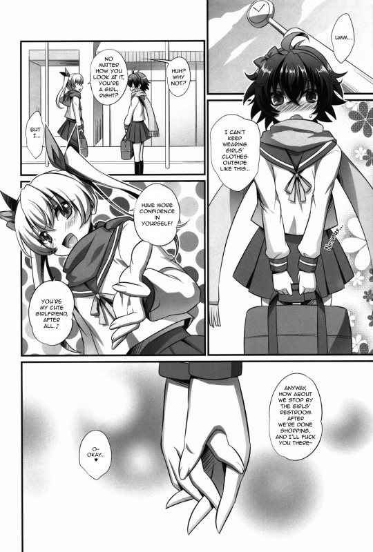 (C91) [HEATWAVE (Kaitou Yuuhi)] Kimi ga Kanojo♂ ni Narunda yo!  Please Be My Girlfriend! [Engli_22