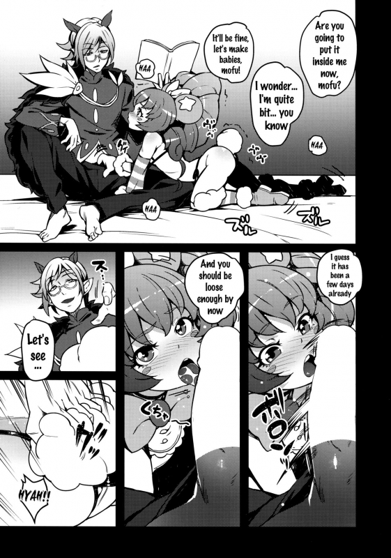 (C91) [LongHornTrain (CyoCyo)] Kozukuri Mitomeru!! (Mahou Tsukai Precure!) [English] [Doujins.com]_07