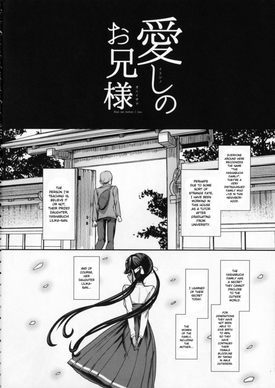 (C91) [NOSEBLEED (Miyamoto Issa)] Itoshi no Onii-sama Lilim's Gaiden [English] [NecroManCr] [Decensore_02