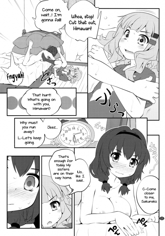 (C91) [Purimomo (Goyac)] Himegoto Flowers 11  Secret Flowers 11 (YuruYuri) [English] [Yuri-ism]_04